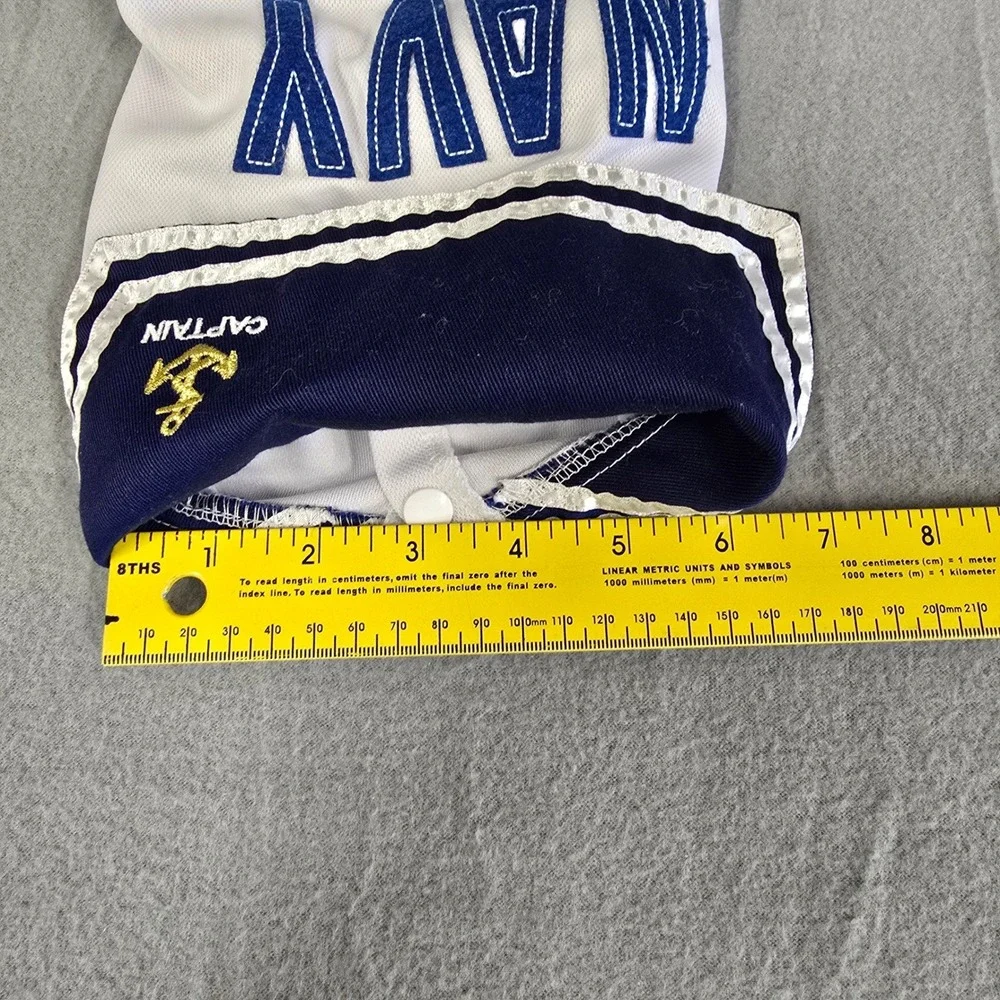 Navy Captain Sailor Pet Costume Small‎ Dog Cat Nautical Outfit Blue White 606